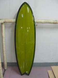 yallow surf board